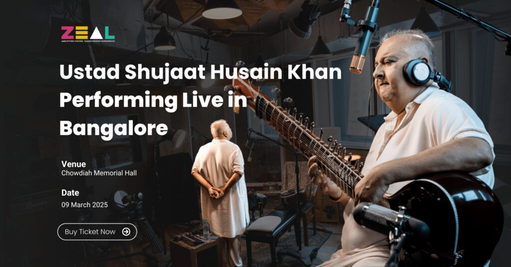 Mark Your Calendars: Ustad Shujaat Husain Khan Performing Live in Bangalore 