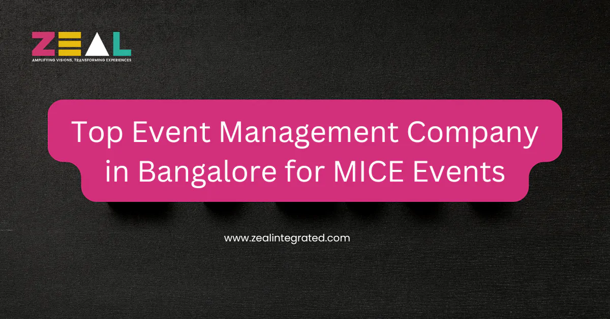 Expert Event Management Company for MICE